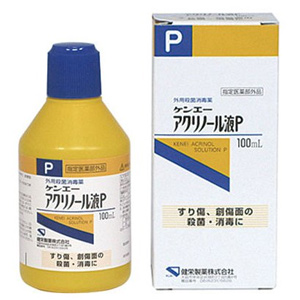 ケンエー アクリノール液P 100ml 1個