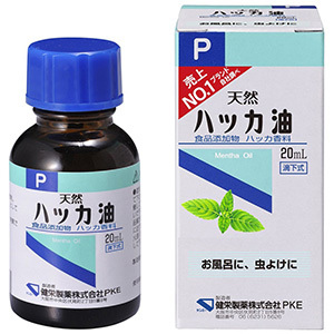 健栄 天然 ハッカ油Ｐ滴下式  20ml  1個