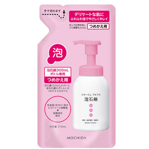 コラージュフルフル 泡石鹸(ピンク) つめかえ用 210ml 1個