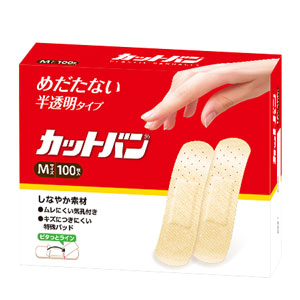 カットバン Mサイズ 100枚入 1個