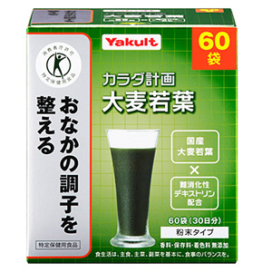 ヤクルト カラダ計画 大麦若葉 5g×60袋(30日分)【特定保健用食品】 1個
