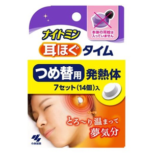 ナイトミン 耳ほぐタイム つめ替用 (7セット入) 1個