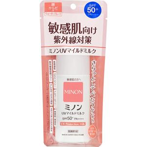 ミノンUVマイルドミルク 80ml 1個