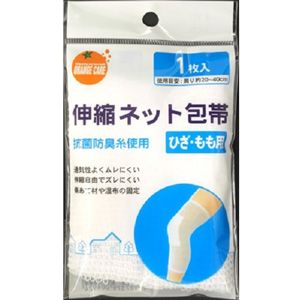 オレンジケア 伸縮ネット包帯 ひざもも用１枚入 1個