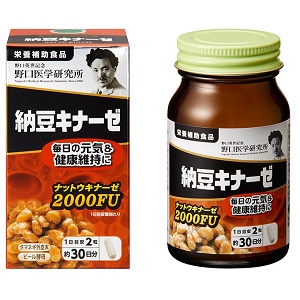 野口医学研究所 納豆キナーゼ 60粒 1個