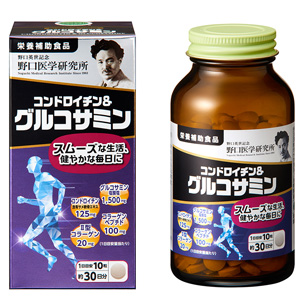野口医学研究所 コンドロイチン＆グルコサミン 300粒 1個