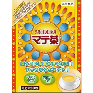 本草 太陽の恵み マテ茶 3g×20包 1個