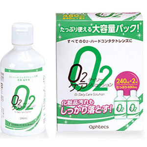 オフテクス O2デイリーケアソリューション 240ml×2本 １個