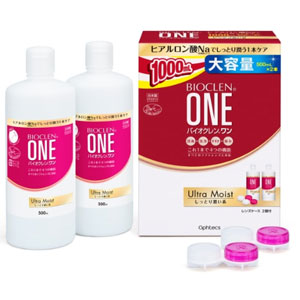 オフテクス バイオクレン ワン ウルトラモイスト 500mL×2本 １個