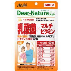 ディアナチュラスタイル 乳酸菌×マルチビタミン 120粒(60日分) 1個