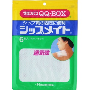 サロンパスQQ-BOX シップメイト 6枚 キャンセル不可商品 1個