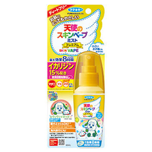 天使のスキンベープミスト プレミアム NHKいないいないばあっ!［イカリジン配合］60ml 1個