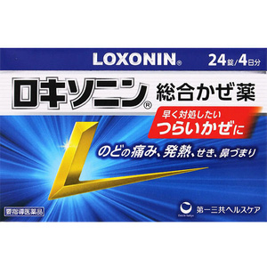 ロキソニン総合かぜ薬 24錠 1個