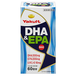 ヤクルト DHA&EPA500　300粒 1個