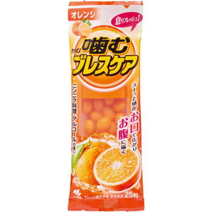噛むブレスケア オレンジ味 25粒 1個