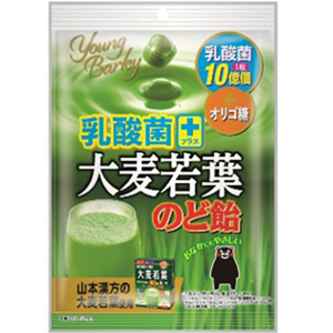 中薬 大麦若葉のど飴くまモン 120g（個包装込み） 1個