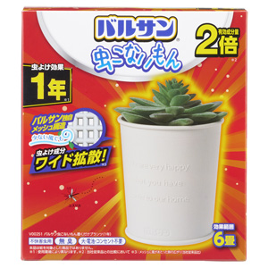 バルサン虫 こないもん置くだけ プランツ 6畳用 1年 1個