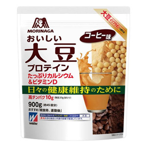 森永製菓 ウイダー おいしい大豆プロテイン＜コーヒー味＞900g 1個