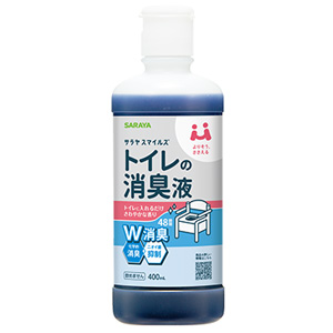 サラヤスマイルズ トイレの消臭液 400ｍL 1個