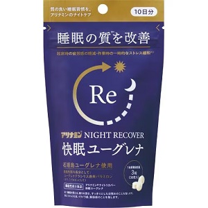 アリナミンナイトリカバー 快眠ユーグレナ