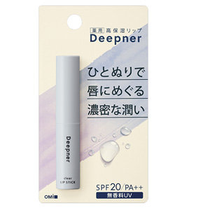 メンターム ディープナーリップ 無香料UV 2.3g 1個