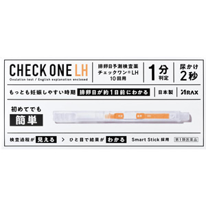 チェックワLH（排卵日予測検査薬）10回用 アラクス 1個