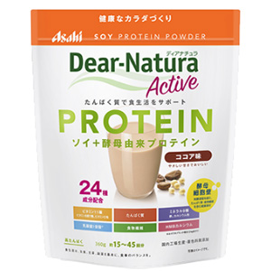 ディアナチュラアクティブ ソイプロテイン ココア味 360g 1個