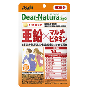 ディアナチュラスタイル 亜鉛×マルチビタミン 60粒(60日分) 1個
