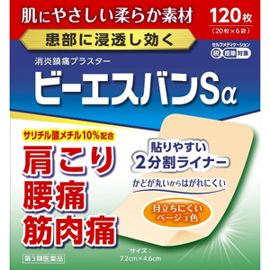 ビーエスバンＳα  120枚 1個