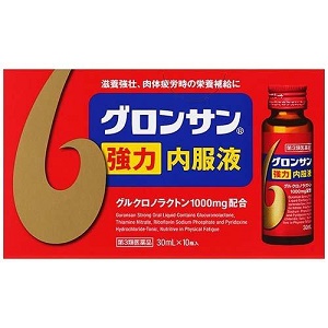 グロンサン強力内服液 30ml×10本×12箱（１ケ－ス）同梱不可 