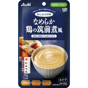 まんぷく日和 なめらか鶏の筑前煮風 75g かまなくてよい 1個 