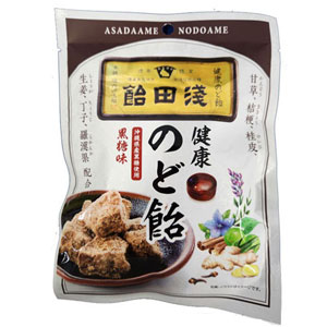 浅田飴 のど飴 黒糖味 70g（個包装込み） 1個