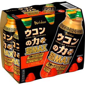 ウコンの力 超MAX 120ml×6本 1個