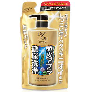 デ・オウ 薬用スカルプケアシャンプー つめかえ用 320ml 1個
