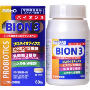 BION３(バイオン3) 60粒 1個