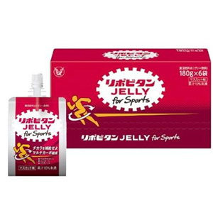 リポビタンゼリー for Sports 180g 6個
