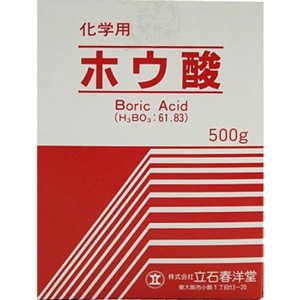化学用 ホウ酸 500ｇ 1個