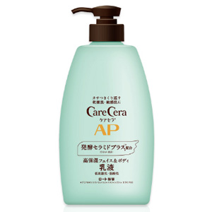 ケアセラ APフェイス＆ボディ乳液 大容量ポンプ 400ml 1個