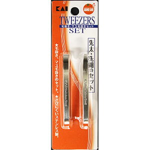 オレンジケア毛抜き・マユ毛抜きセット  1個