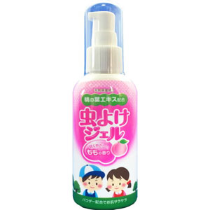 虫よけジェルピーチポンプ 80g 1個