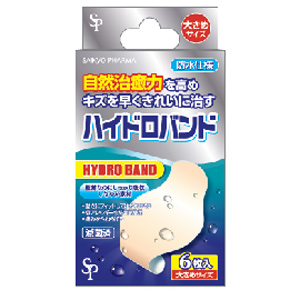 サイキョウ・ファーマ ハイドロバンド「SP」大きめサイズ 6枚入 1個