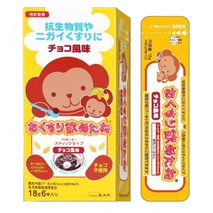 おくすり飲めたねスティックタイプ チョコ風味 18g×6本入 1個