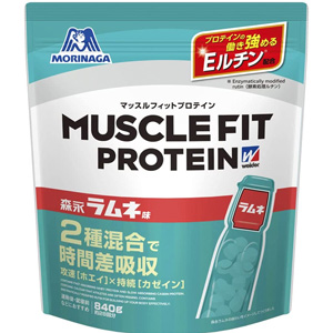 森永製菓 ウイダー マッスルフィットプロテイン＜森永ラムネ味＞840g 1個