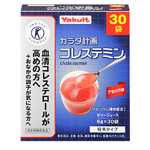 ヤクルト カラダ計画 コレステミン アセロラ味 180g(6g×30袋) 【特定保健用食品】 1個