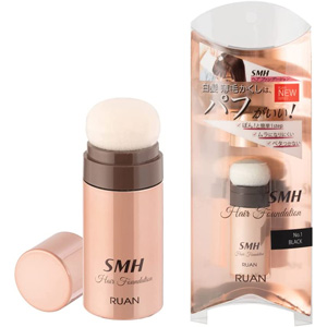 SMHヘアファンデーション スティックタイプ No.1 ブラック 3g×6個 同梱不可 