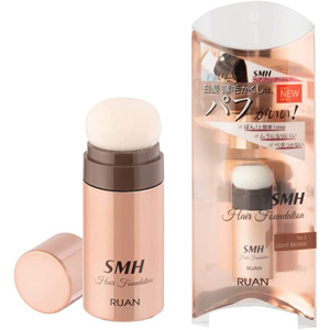 SMHヘアファンデーション スティックタイプ No.3 ライトブラウン 3g×6個 同梱不可 