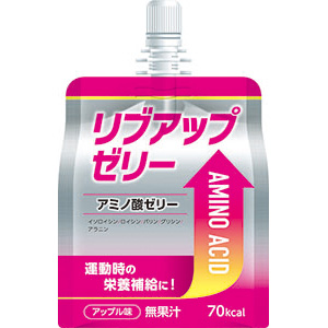 リブアップ アミノ酸ゼリー アップル味 180g×6個 