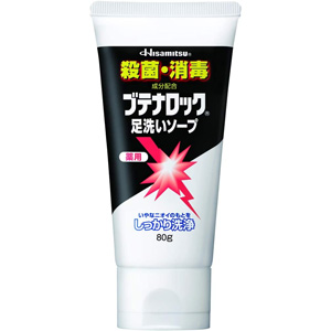 ブテナロック 足洗いソープ 80g キャンセル不可商品 1個