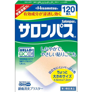 サロンパス 120枚入 キャンセル不可商品 1個