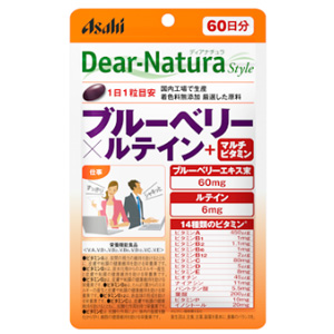 ディアナチュラスタイル ブルーベリー×ルテイン＋マルチビタミン 60粒(60日分) 1個